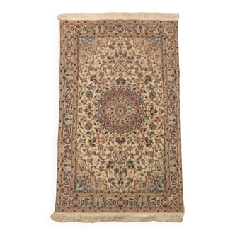 Handmade Persian Nain rug 185x120cm