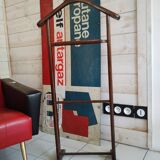 Valet de chambre en bois massif, 1950