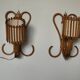 Paire d'applique torchères Louis Sognot