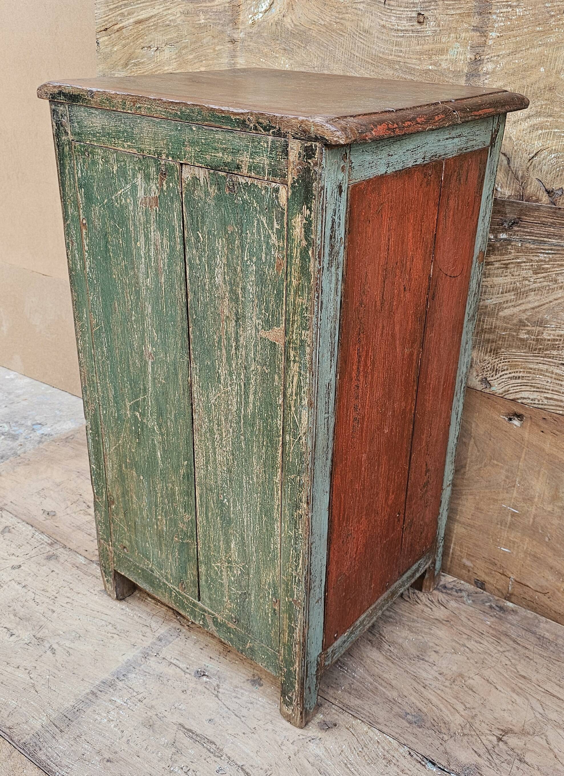 Old Burmese teak sideboard