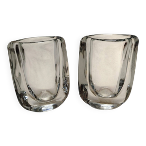 Lot de 2 vase Cristal - vannes