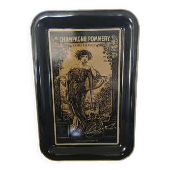 Champagne Pommery Reims advertising tray