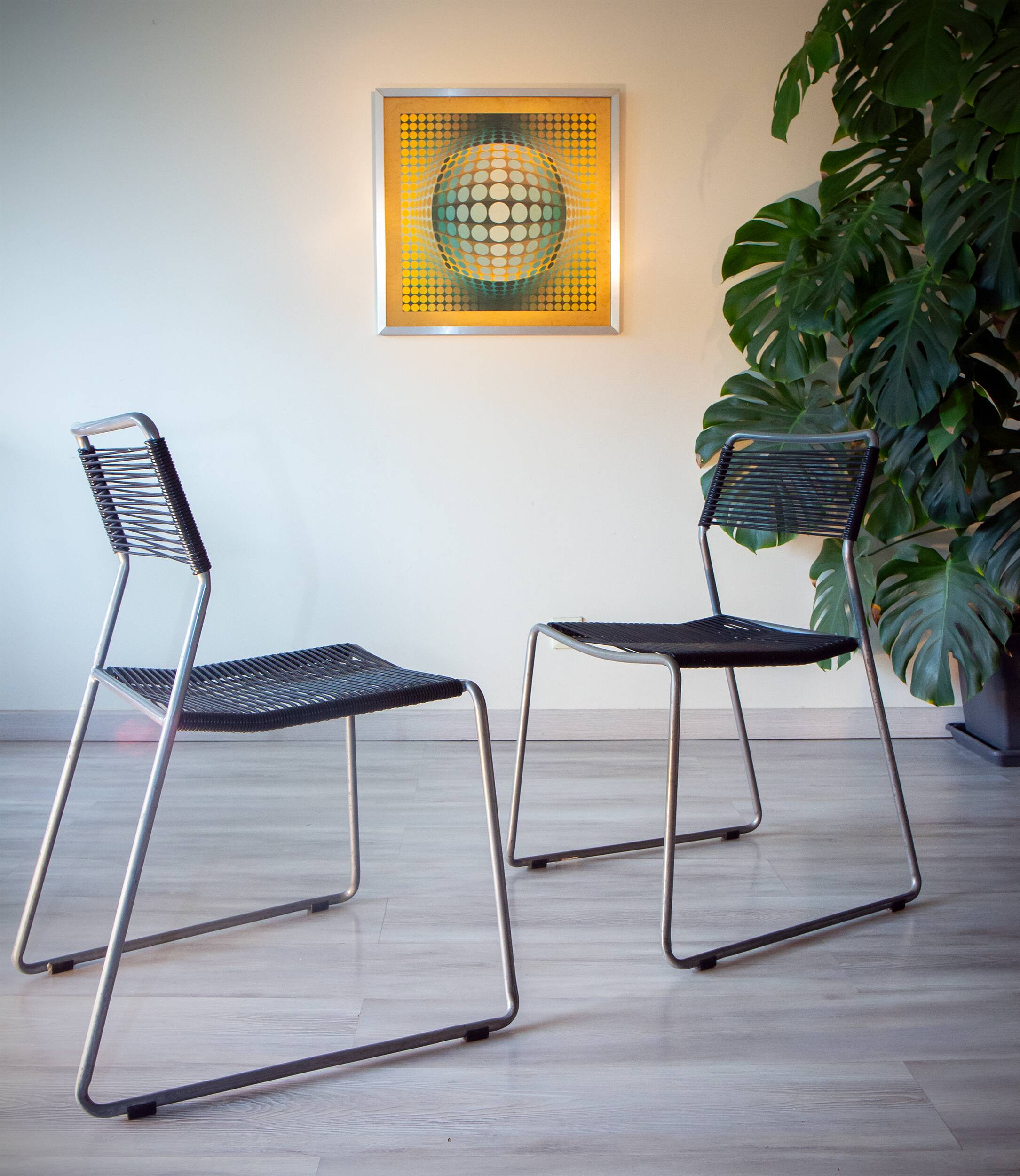 Melker 'spaghetti' chair by Lisa Norinder, vintage 1990s Ikéa