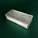 Willy Rizzo style ice effect Lucite vanity box, Italy, 1970s