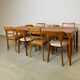 Scandinavian rosewood dining table