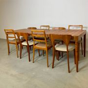 Scandinavian rosewood dining table