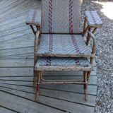 Rattan long chair