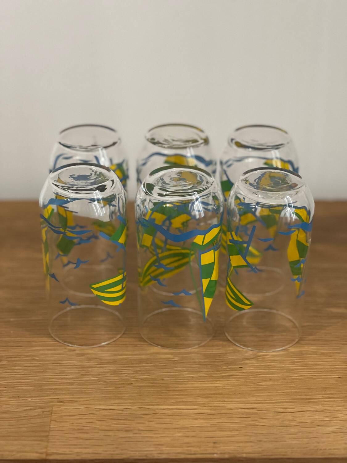 6 verres à orangeade