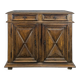 High walnut buffet from the Louis XIV period, late 17th century.