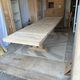 Monastery table with extensions in solid oak