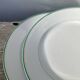 Pair of Parisian porcelain dinner plates