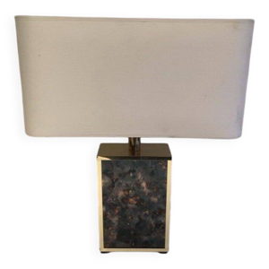 Lampe en métal doré