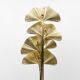Lampe de sol en laiton italienne “Ginkgo” – Éclairage de style Barbi