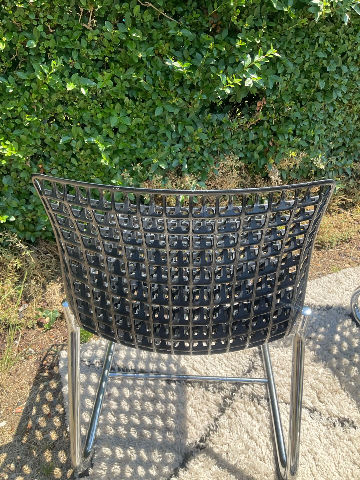 Série de 6 chaises « Moiré » par Ton Haas