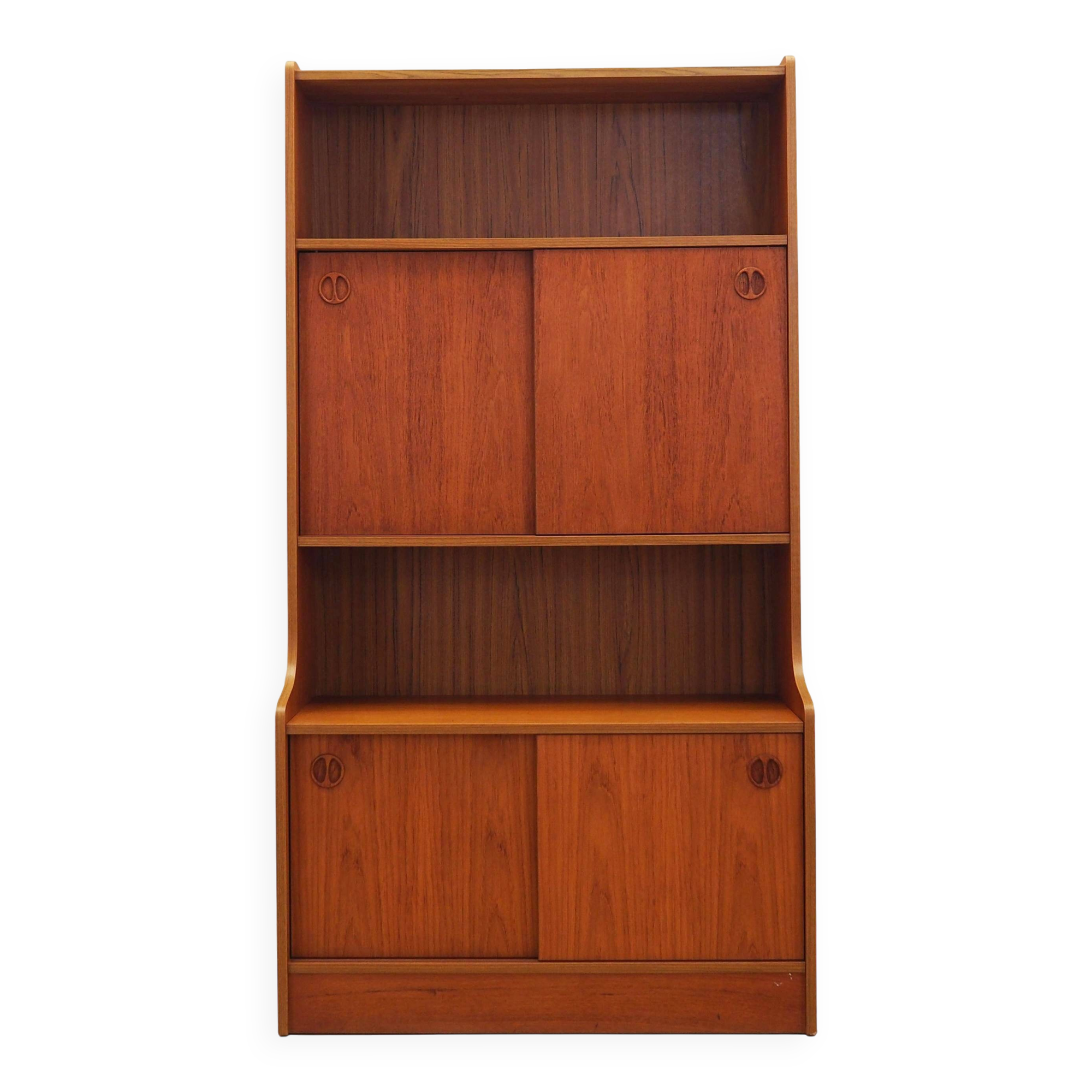 Teak bookcase, Danish design, 1960s, production: Denmark