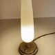 Vintage Lamp 50s Glass, Brass Glass, Yellow