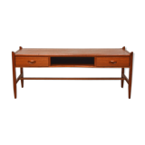 Console scandinave en teck, 1960