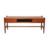 Scandinavian teak console, 1960
