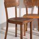 Ensemble de chaises Thonet vintage (c.1950). Ensemble de 4 pièces #6