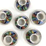 Set of 6 Metropol espresso cups by Barbara Brenner for Rosenthal, 90