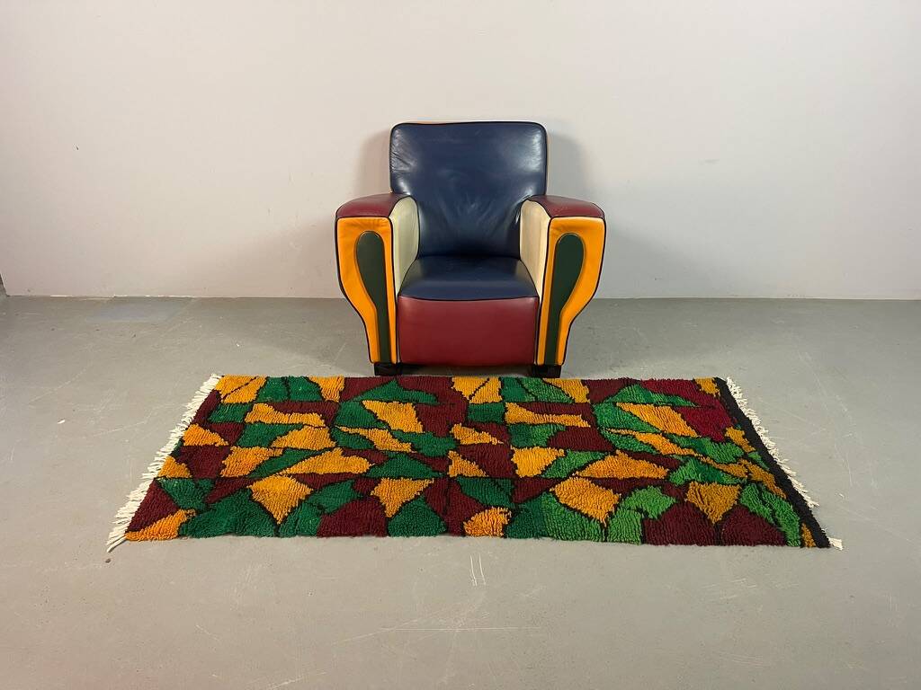 Peter van Zoetendaal “Hip Hop” Armchair, Dutch Postmodern Design.