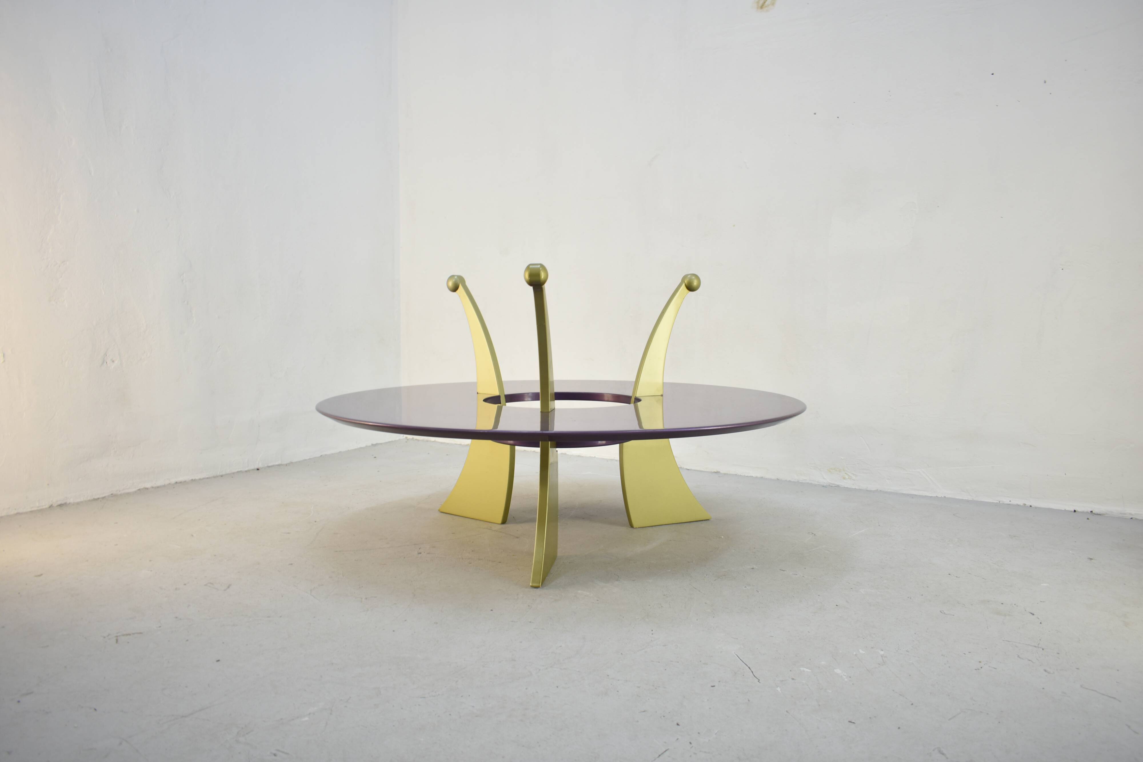 Orchid coffee table by Massimo Morozzi for Archizoom, 1980s, Italy