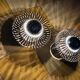 Vintage Wall Lights • Philippe Rogier • Oxar • Luminox • Space Age • 1972