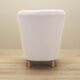 White armchair, Scandinavian design, production: Denmark