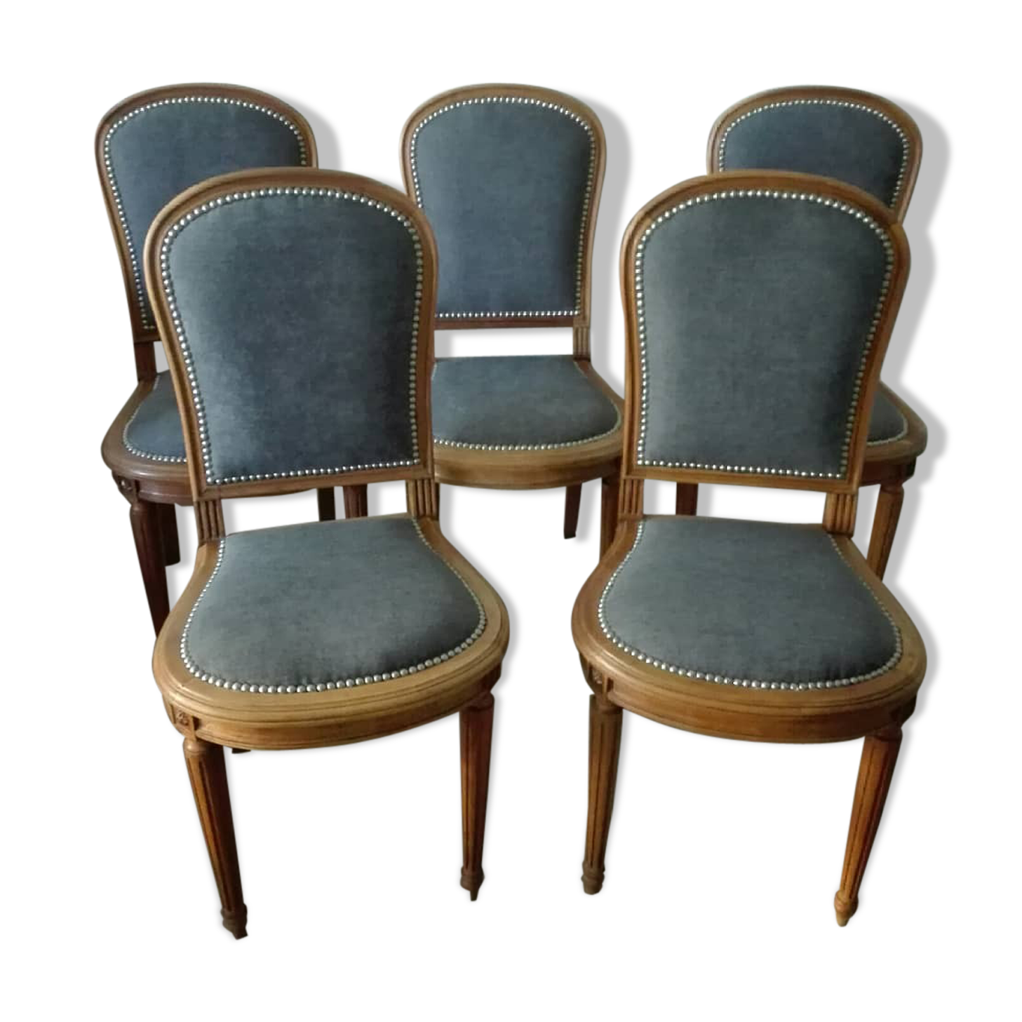 Beautiful restored Louis XVI-style chairs