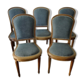 Chaises de style Louis XVI restaurées