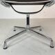 Eames Vitra for Herman Miller brown leather Soft Pad Group chair