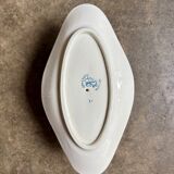 Léon Graves sauce boat in ironstone, "Marie-Louise" service.