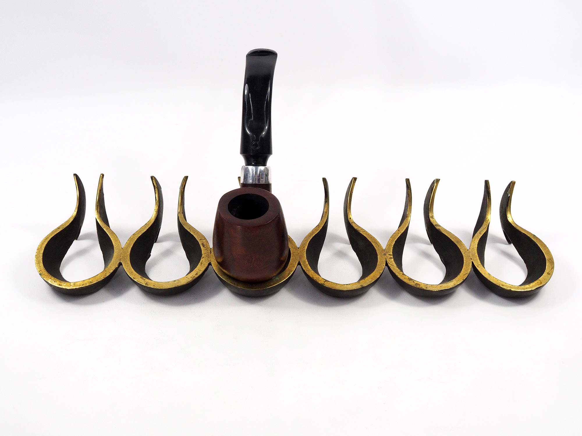 Austrian bronze pipe door Mileu century