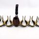 Austrian bronze pipe door Mileu century