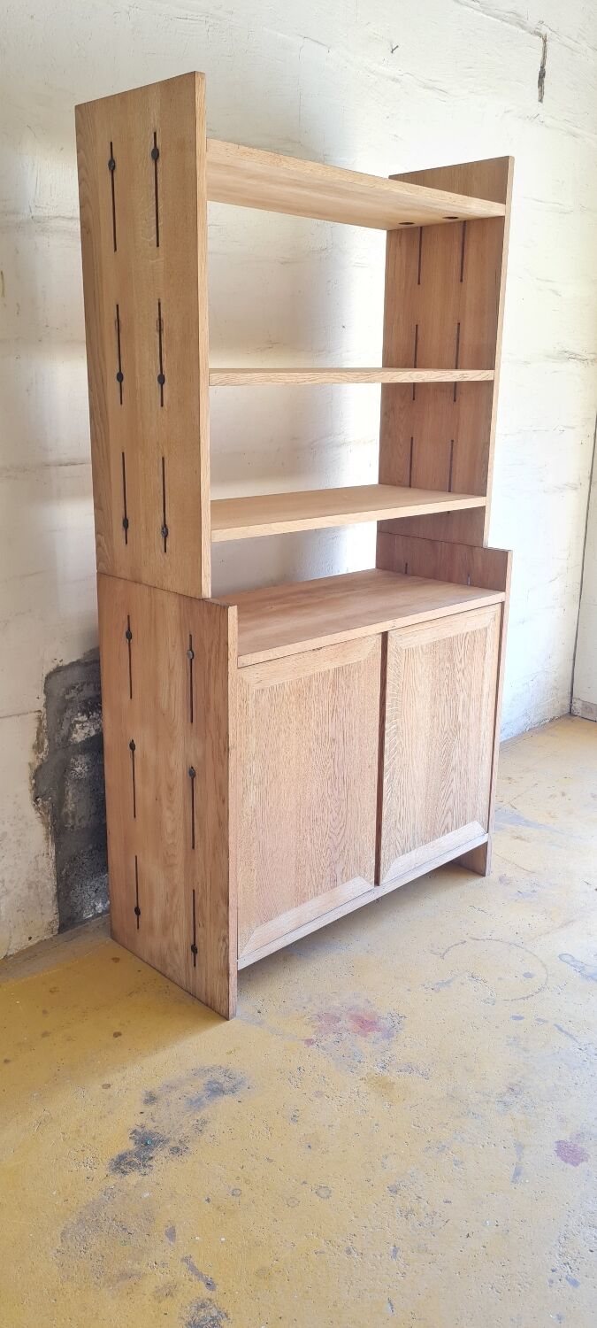 Rough oak sideboard