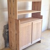 Rough oak sideboard