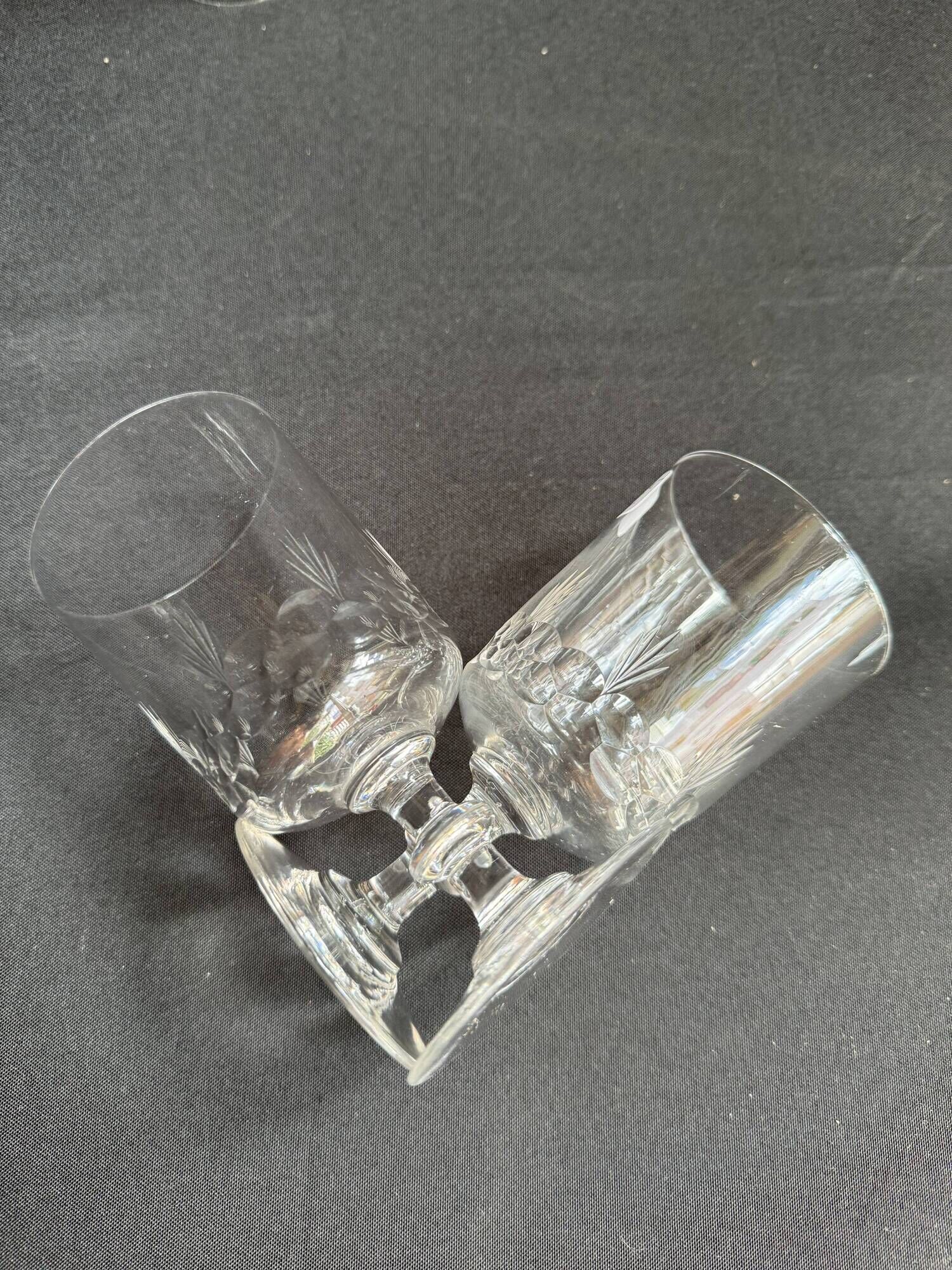 4 verres à vin Baccarat