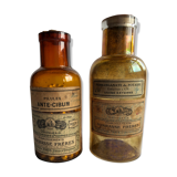 Two pharmacie vials