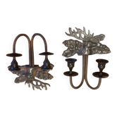 Wall sconces / candle holders