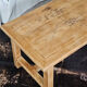 Renovated vintage oak coffee table | Iris