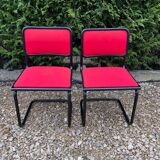 4 B34 chairs by Marcel Breuer