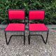4 chaises B34 de Marcel Breuer