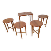 Tables gigognes danoises Poul Hundevad 