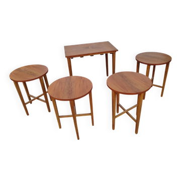 Tables gigognes danoises Poul Hundevad 