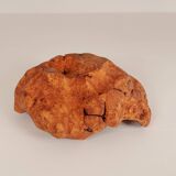 Large organic bowl made of Scandinavian burl wood, modern Swedish, folk art, circa 1960.