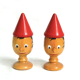 Paire de coquetiers Pinocchio