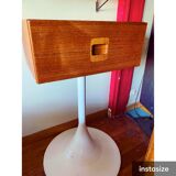 Vintage tulip foot bedside table