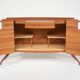 Mid-Century Oval Sideboard by Ceccotti Collezioni