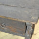 Spanish oak side table, 18th century