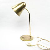 Brass desk lamp